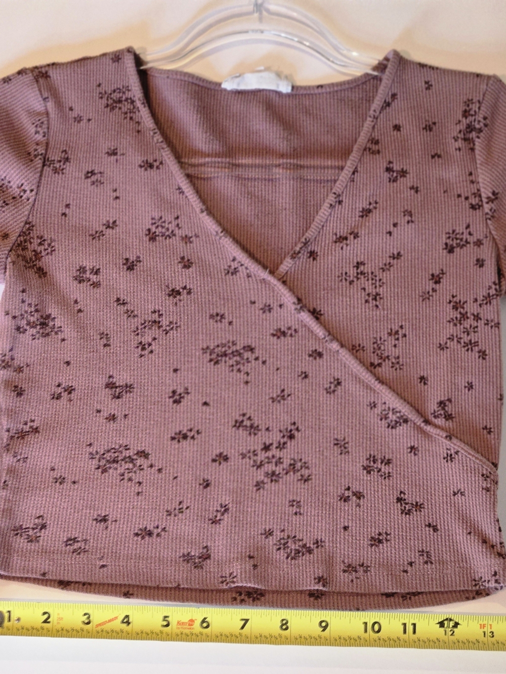 Pink rose size M girls shirt